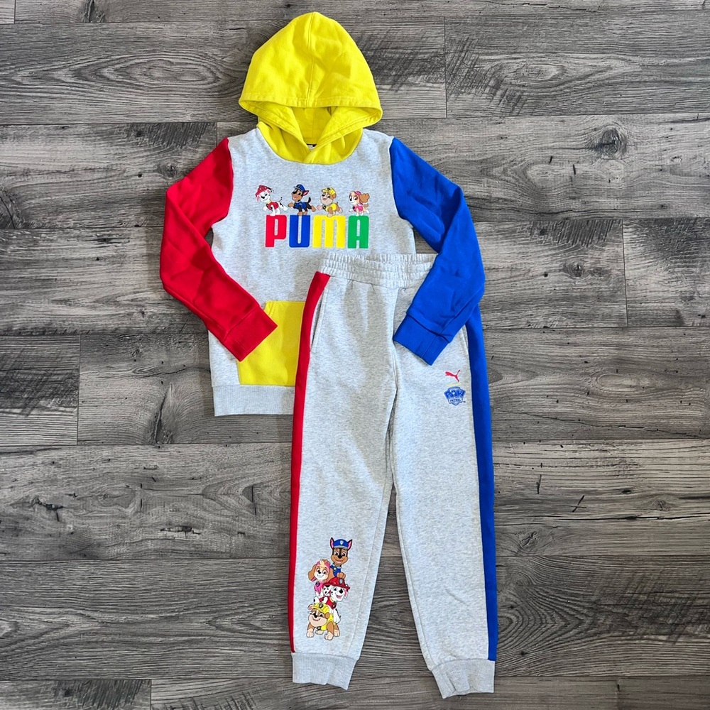 Boys Puma Paw Patrol Hoodie & Joggers Set